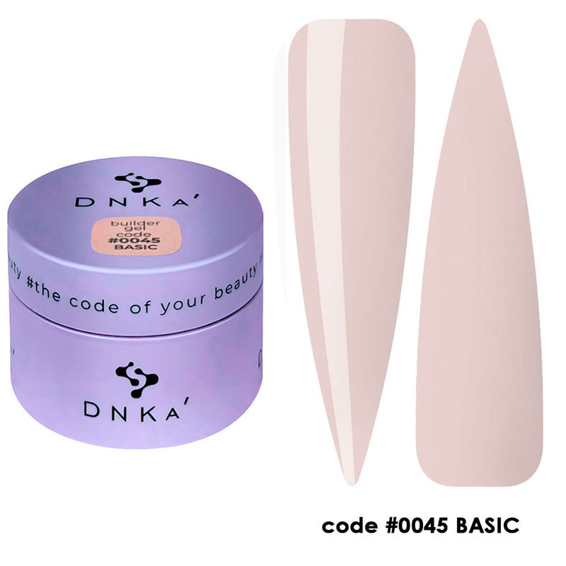 Гель для наращивания - Builder Gel DNKa No. 0045 Basic - 15ml