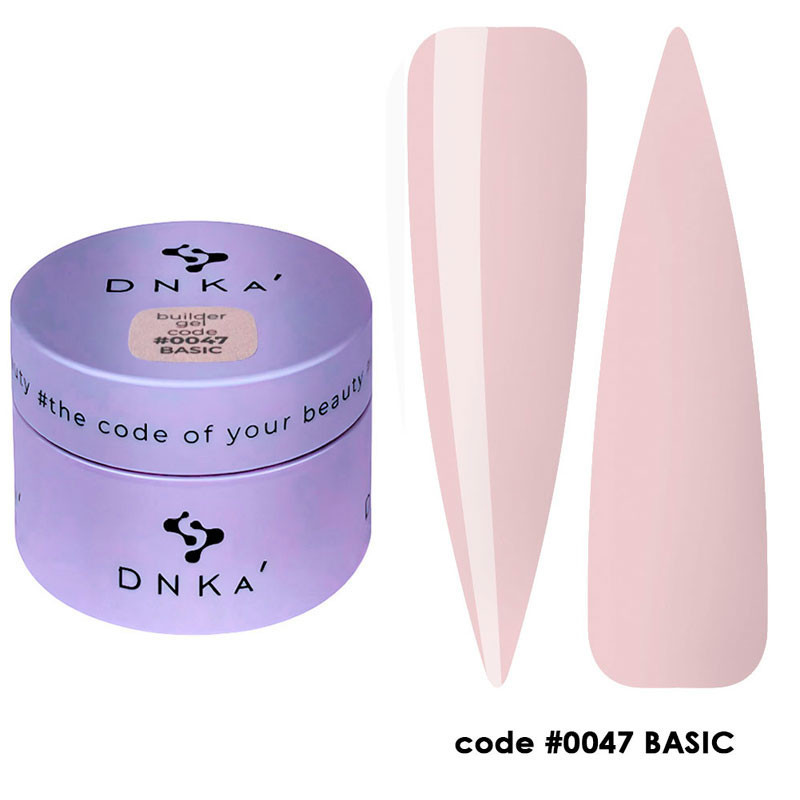 Гель для наращивания - Builder Gel DNKa No. 0047 Basic - 15ml