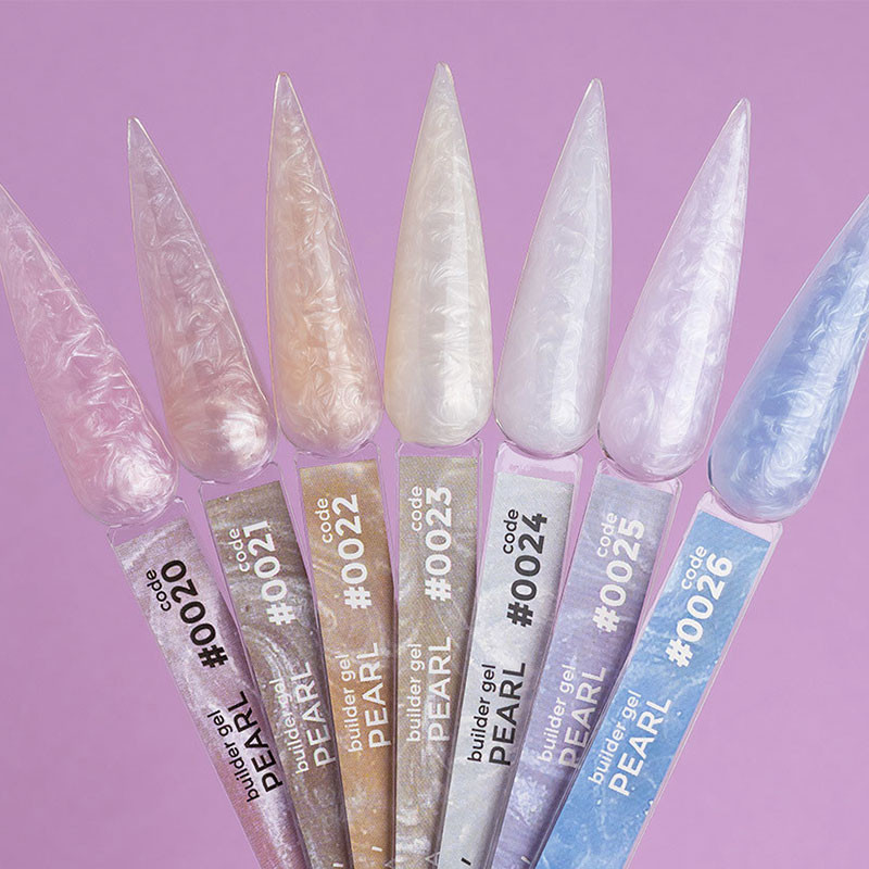 Гель для наращивания ногтей - Builder Gel DNKa No. 0026 Pearl - 15ml