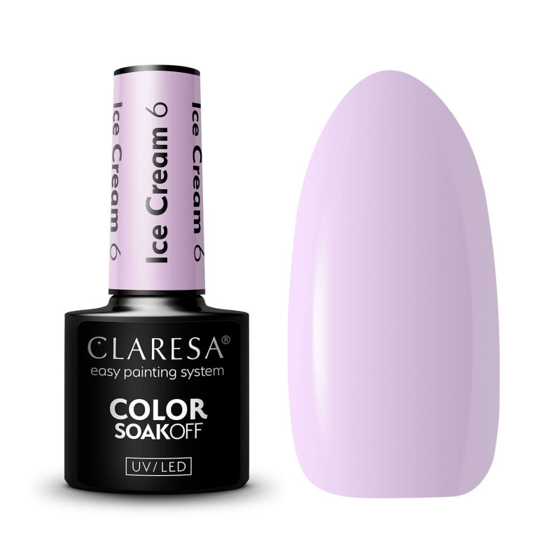 Gel polish – Claresa Ice Cream No. 6 – 5 ml