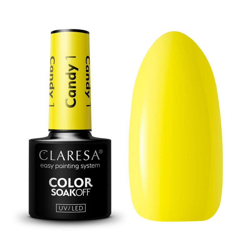 Gel polish – Claresa Candy № 1 – 5 ml