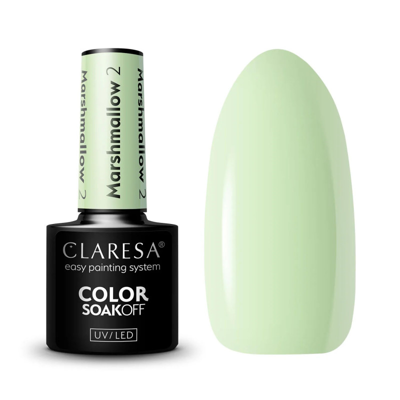 Цветной гель-лак Claresa Marshmallow № 2, 5 ml