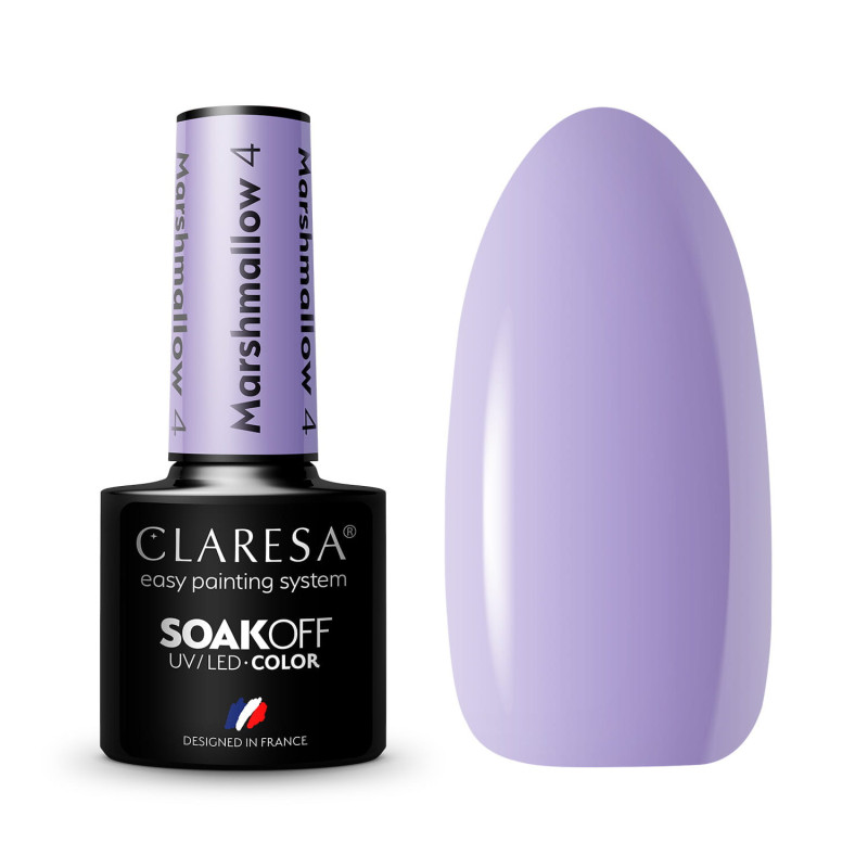 Gel polish – Claresa Marshmallow № 4 – 5 ml