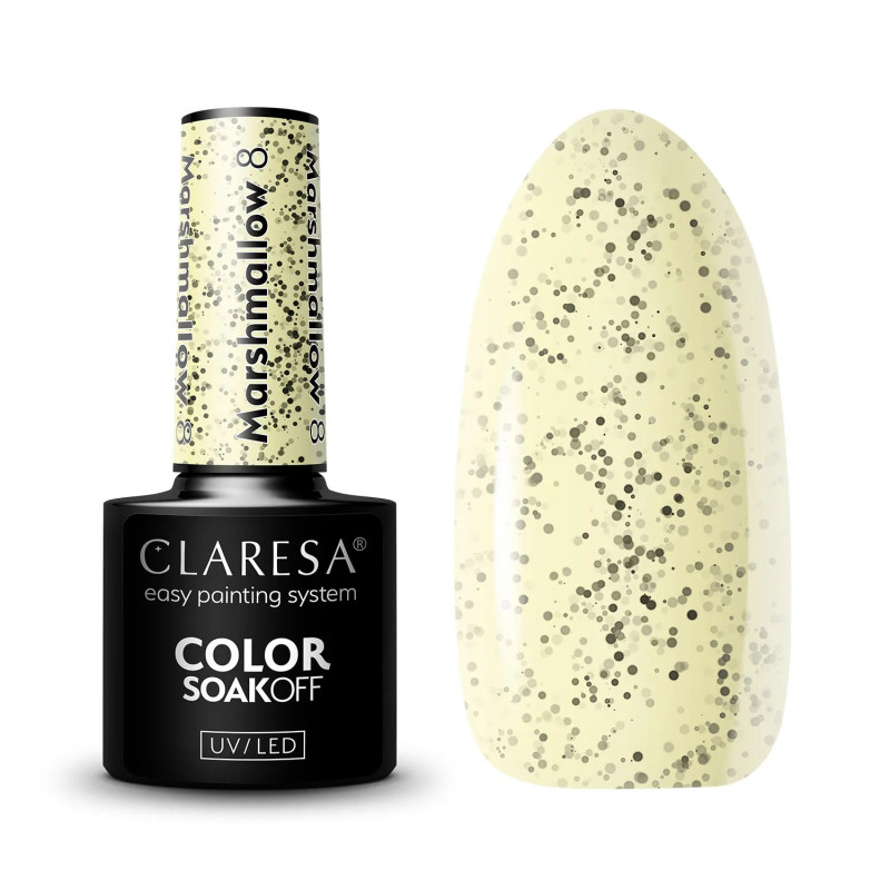 Geelilakka – Claresa Marshmallow № 8 – 5 ml