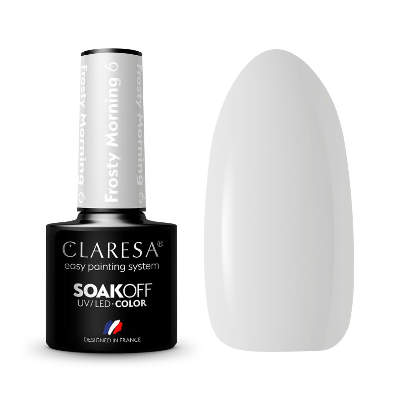 Цветной гель-лак Claresa Frosty Morning № 6, 5 ml