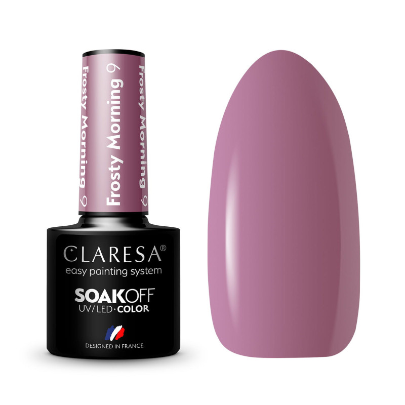 Цветной гель-лак Claresa Frosty Morning № 9, 5 ml