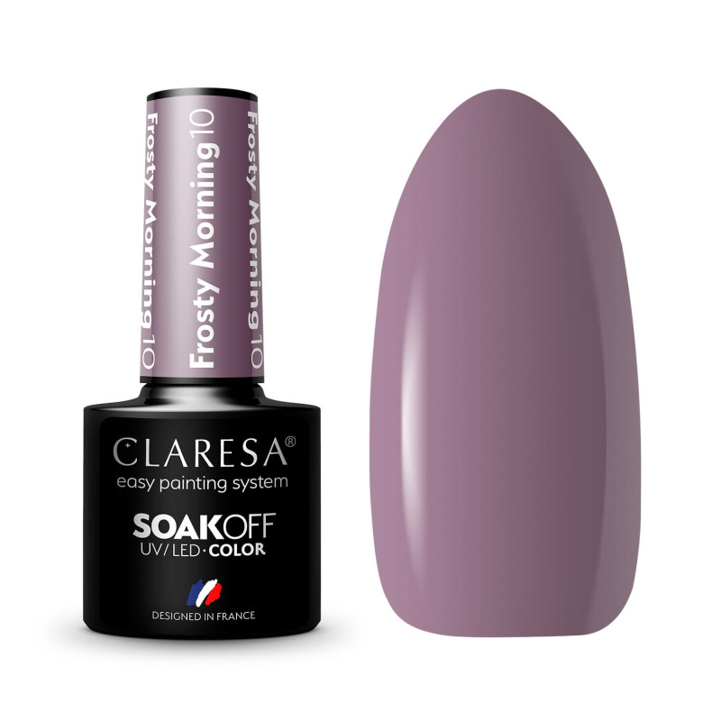 Цветной гель-лак Claresa Frosty Morning № 10, 5 ml