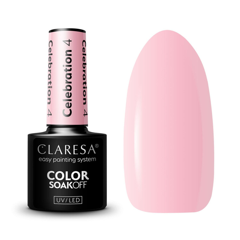 Gel polish – Claresa Celebration № 4 – 5 ml