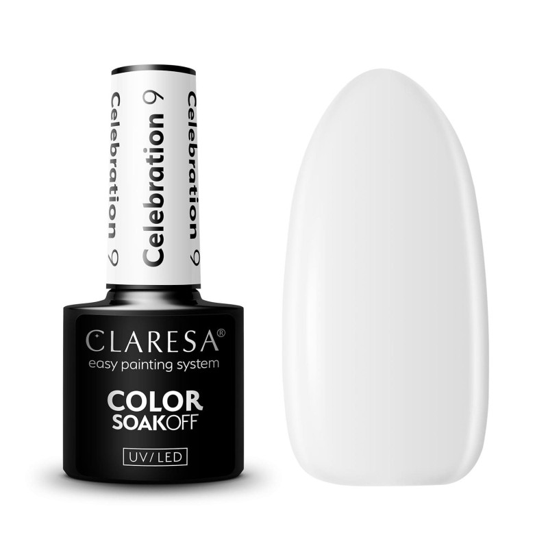 Цветной гель-лак Claresa Celebration № 9, 5 ml
