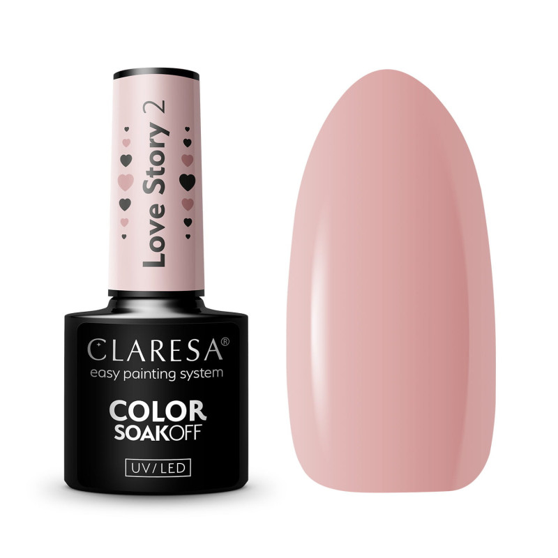 Gel polish – Claresa Love Story № 2 – 5 ml