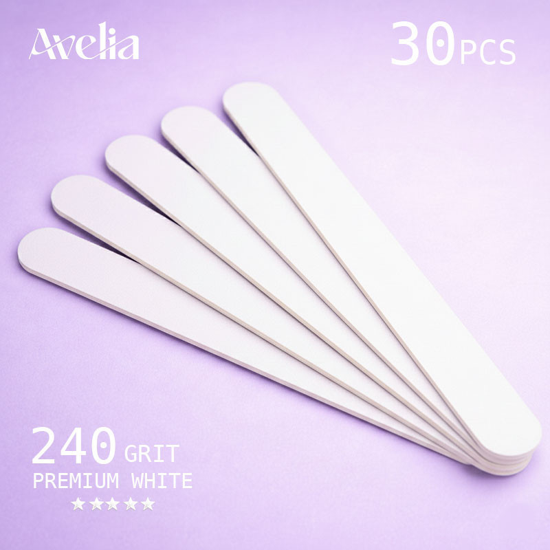 Сменные файлы на мягкой основе – Avelia White Master Series 20 – 240 грит (30 шт)