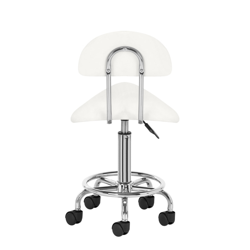 Cosmetic stool 6001 white