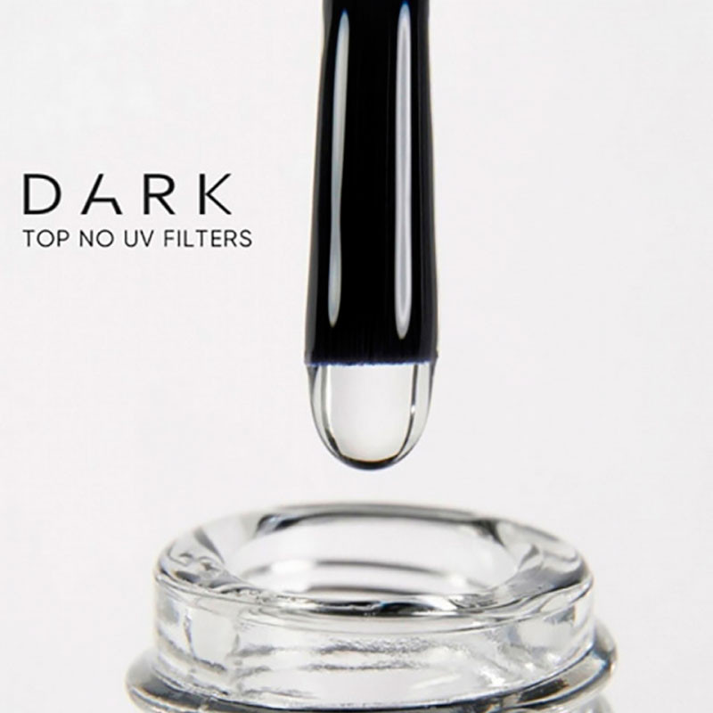 Топ без липкого слоя и без UV-фильтров – Dark, 15 мл