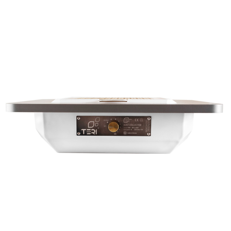 Встраиваемый пылесос для маникюра – Teri Brilliant White (Golden Mesh)