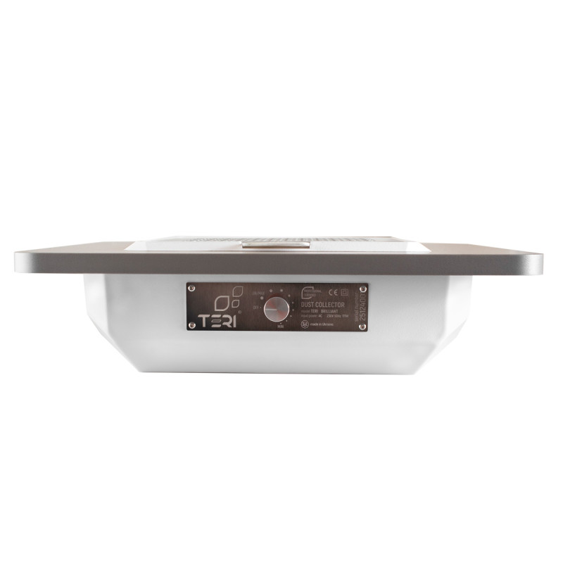 Встраиваемый пылесос для маникюра – Teri Brilliant White (Silver Mesh)
