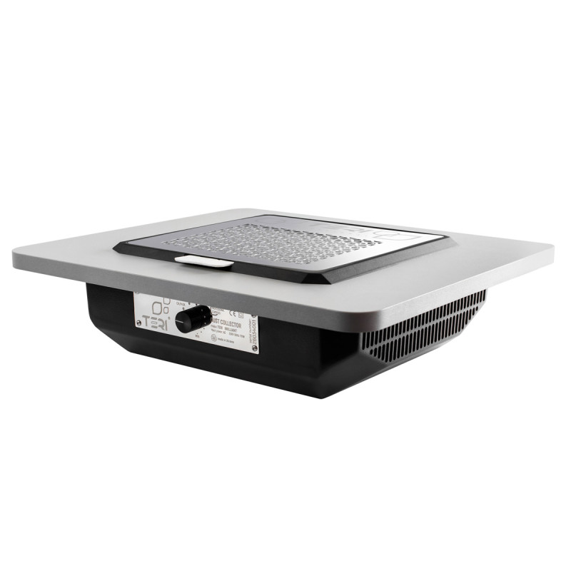 Встраиваемый пылесос для маникюра – Teri Brilliant Black (Silver Mesh)