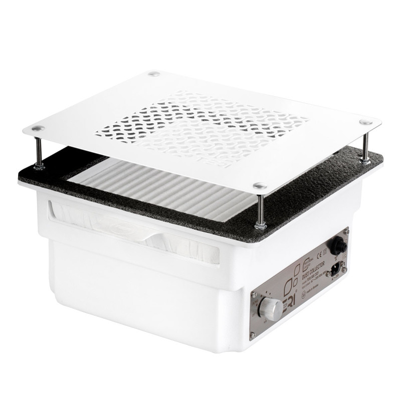 Встраиваемый пылесос для маникюра – Teri 800 White (White Mesh)