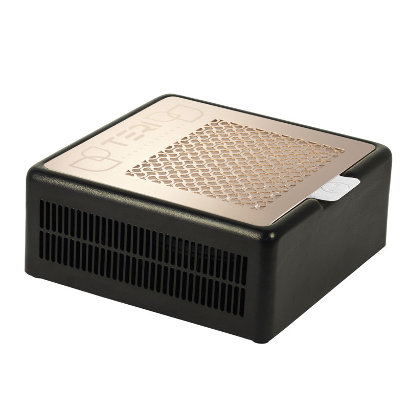 Пылесос для маникюра – Teri Turbo M Black (Golden Mesh)