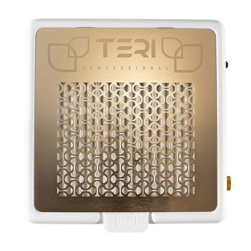 Пылесос для маникюра – Teri Turbo M White (Golden Mesh)