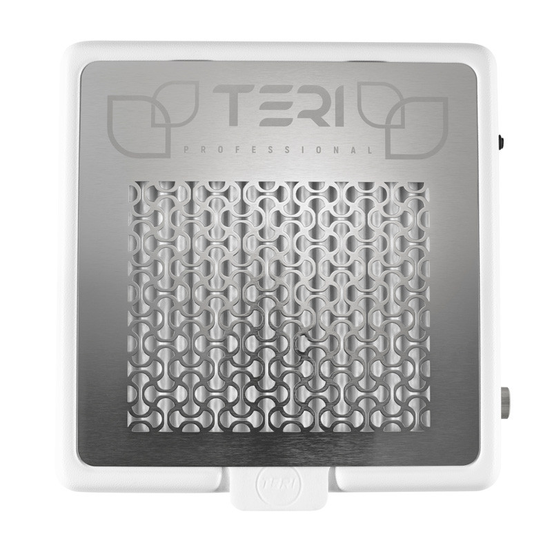 Пылесос для маникюра – Teri 800 M White (Silver Mesh)