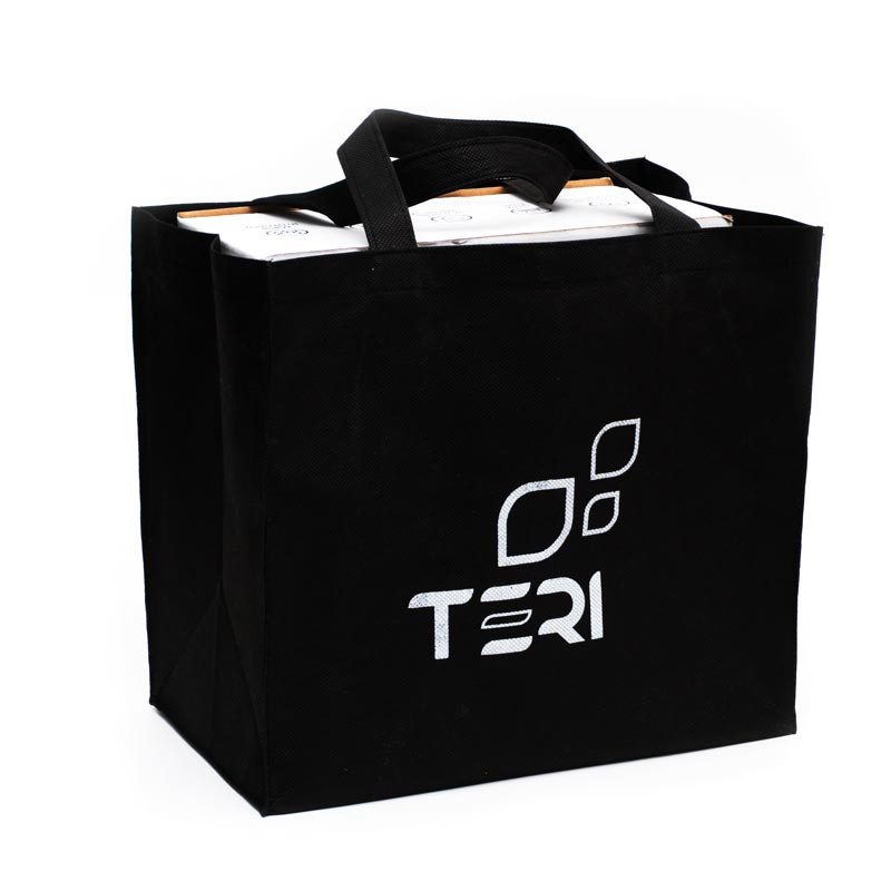 Built-in Nail Dust Collector Teri Turbo Black (Black Mesh)