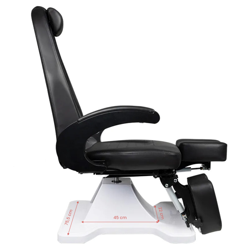 112 black hydraulic podiatry chair