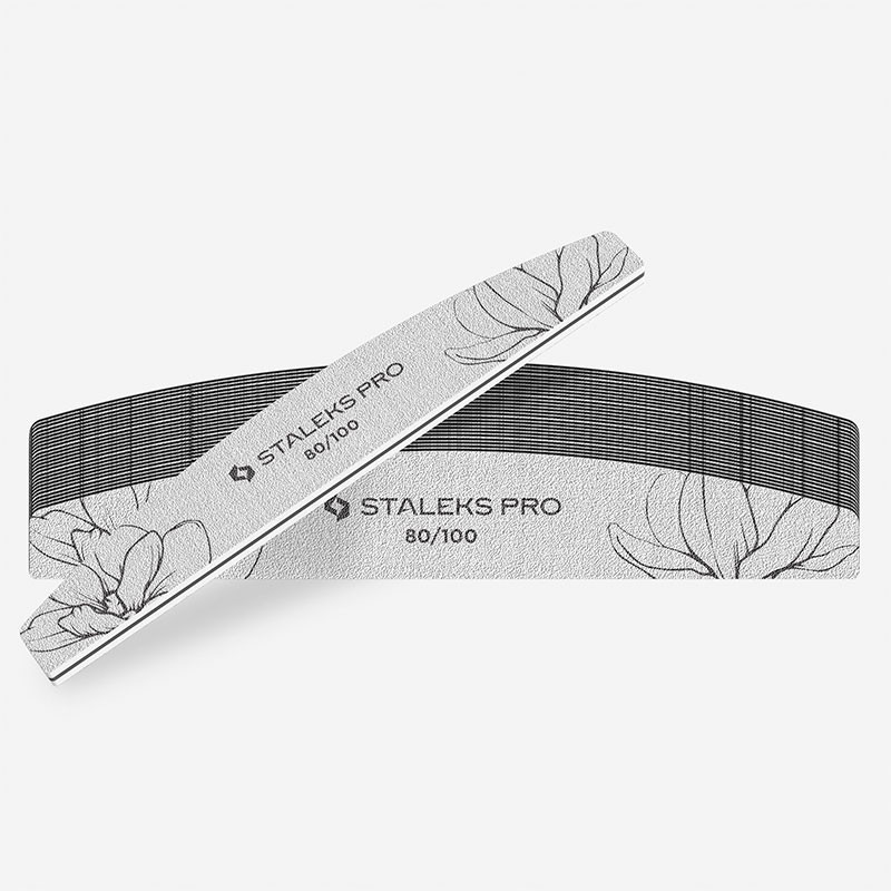 Mineraalinen puolikuu kynsiviila – STALEKS EXPERT 40 – 80/100 grit (25 kpl)