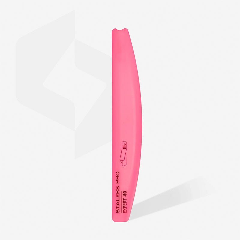 Half Moon Slanted Plastic Base for Nail File – STALEKS EXPERT 40