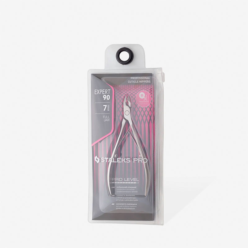 Professional cuticle nippers Staleks EXPERT 90 7 mm