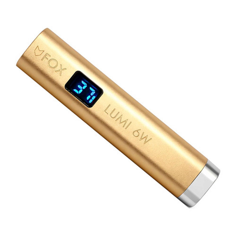 Touch Nail Lamp F.O.X LUMi 6W with Display (L6W)