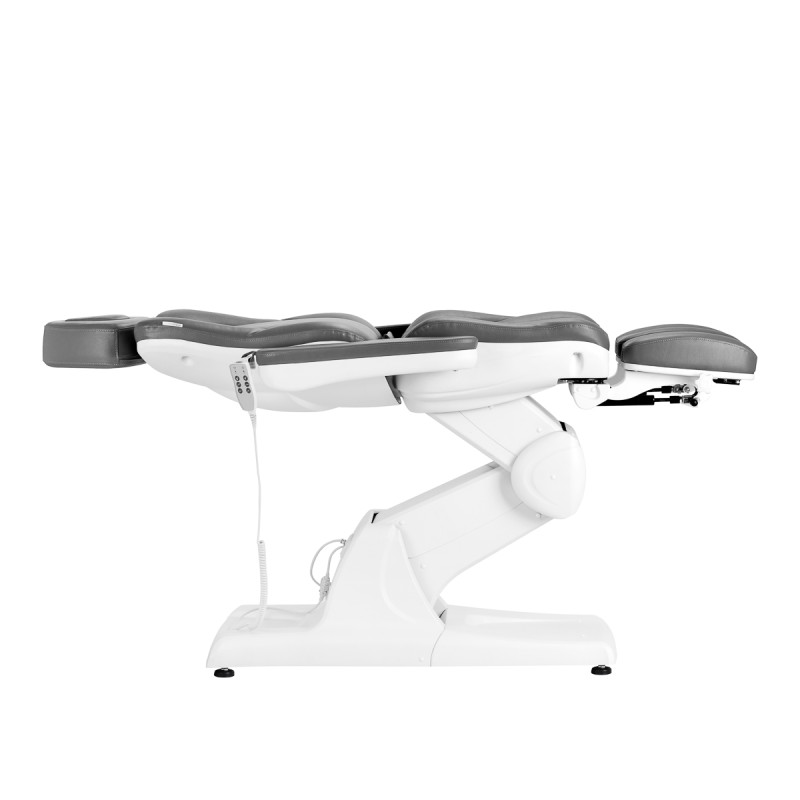 Electric cosmetic chair Azzurro 870s pedicure 3 motors Gray