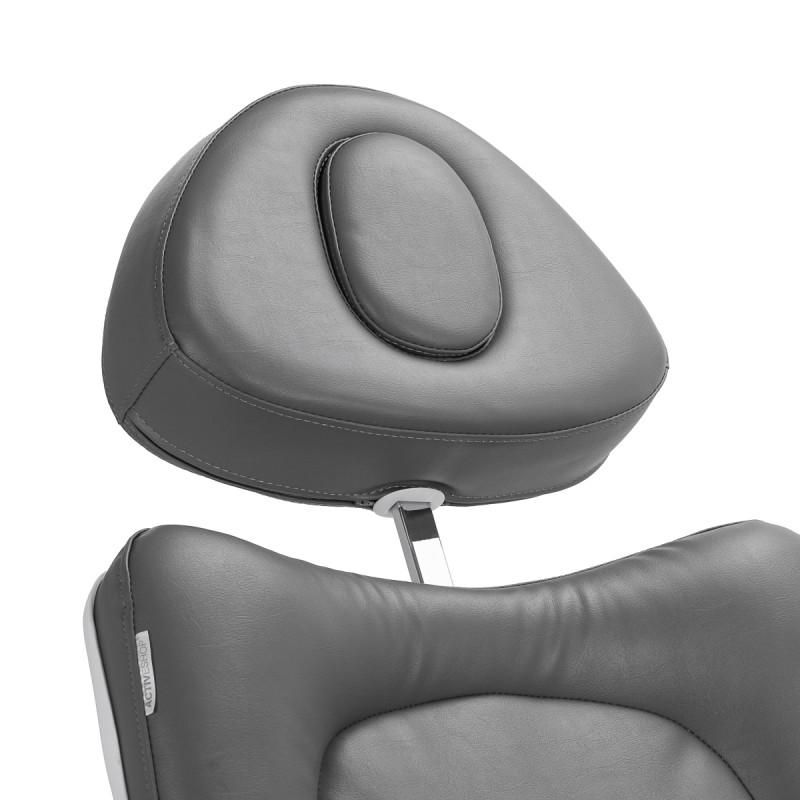 Electric cosmetic chair Azzurro 870s pedicure 3 motors Gray