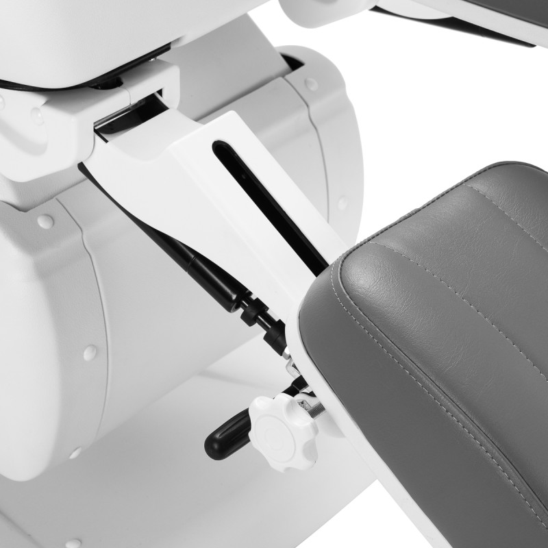Electric cosmetic chair Azzurro 870s pedicure 3 motors Gray