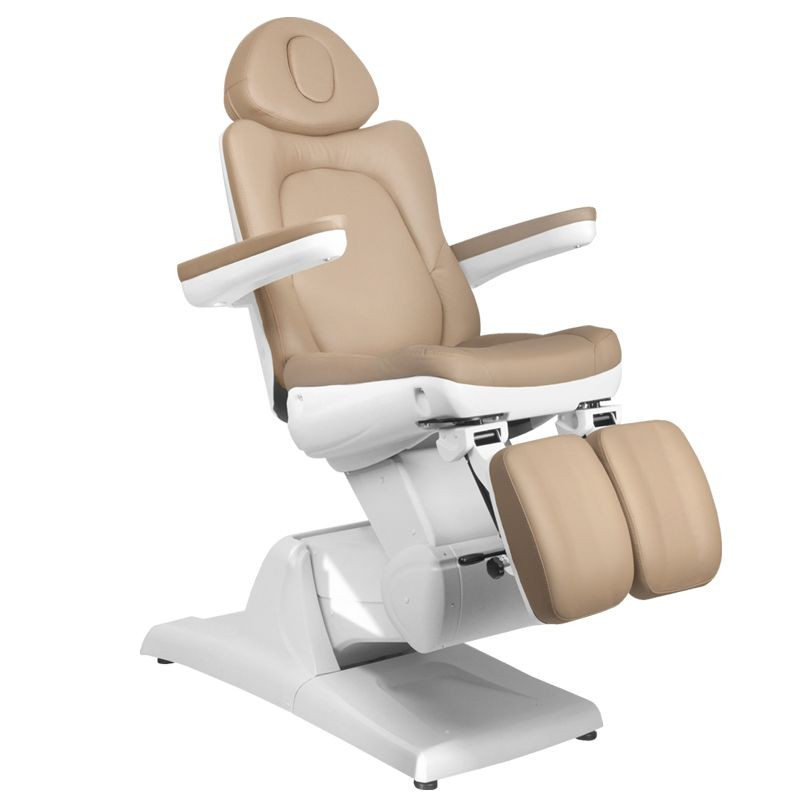Electric cosmetic chair Azzurro 870s pedicure 3 motors cappuccino