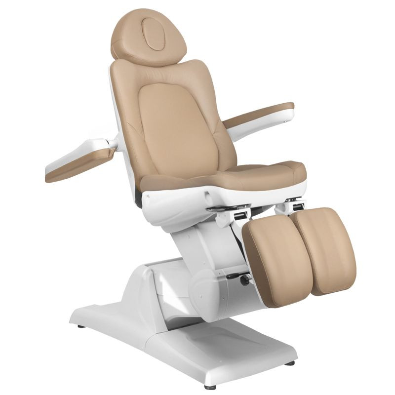 Electric cosmetic chair Azzurro 870s pedicure 3 motors cappuccino