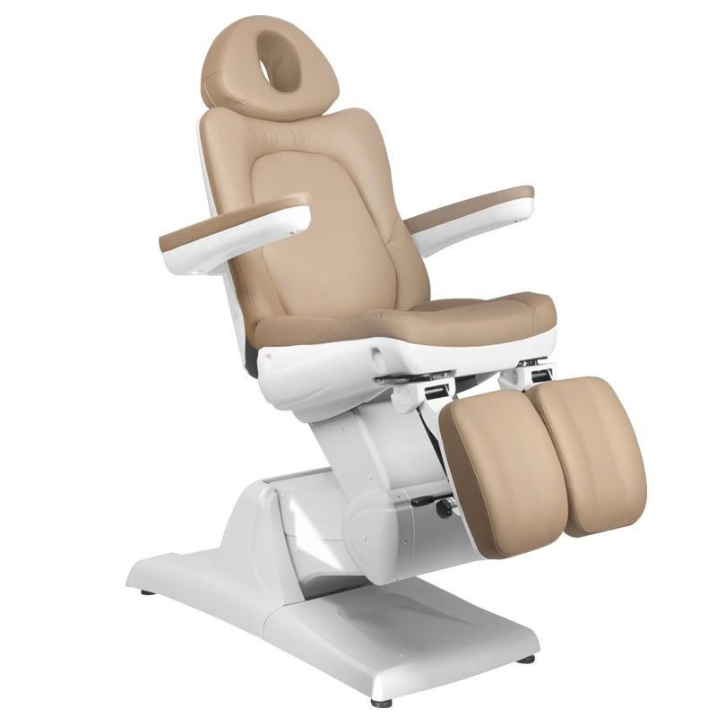Electric cosmetic chair Azzurro 870s pedicure 3 motors cappuccino