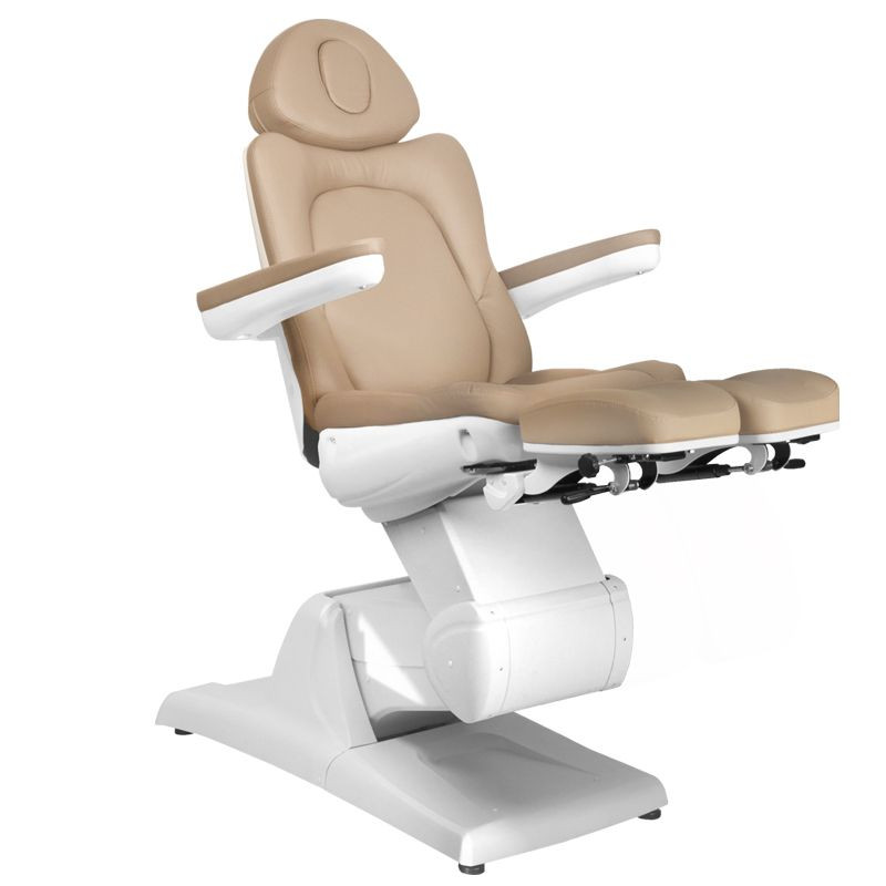Electric cosmetic chair Azzurro 870s pedicure 3 motors cappuccino