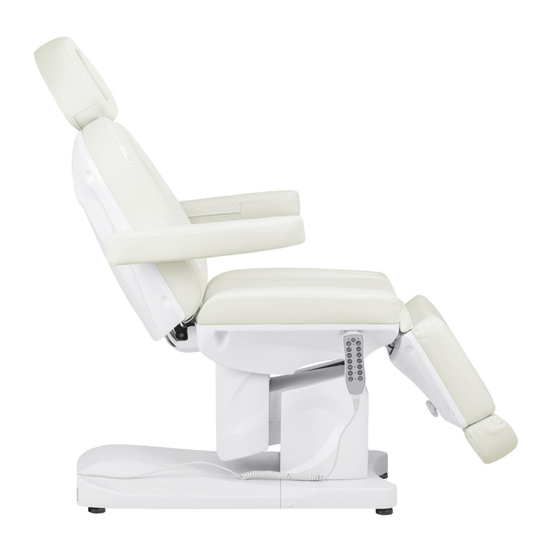 Electric cosmetic chair Azzurro 708a 4 motors white Heated
