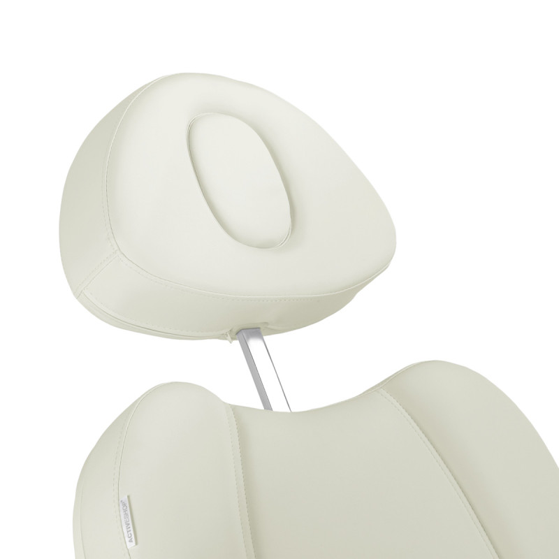 Electric cosmetic chair Azzurro 708a 4 motors white Heated