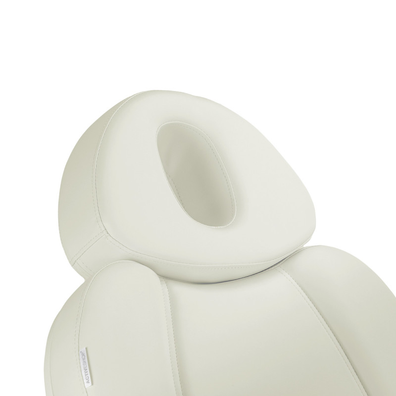 Electric cosmetic chair Azzurro 708a 4 motors white Heated