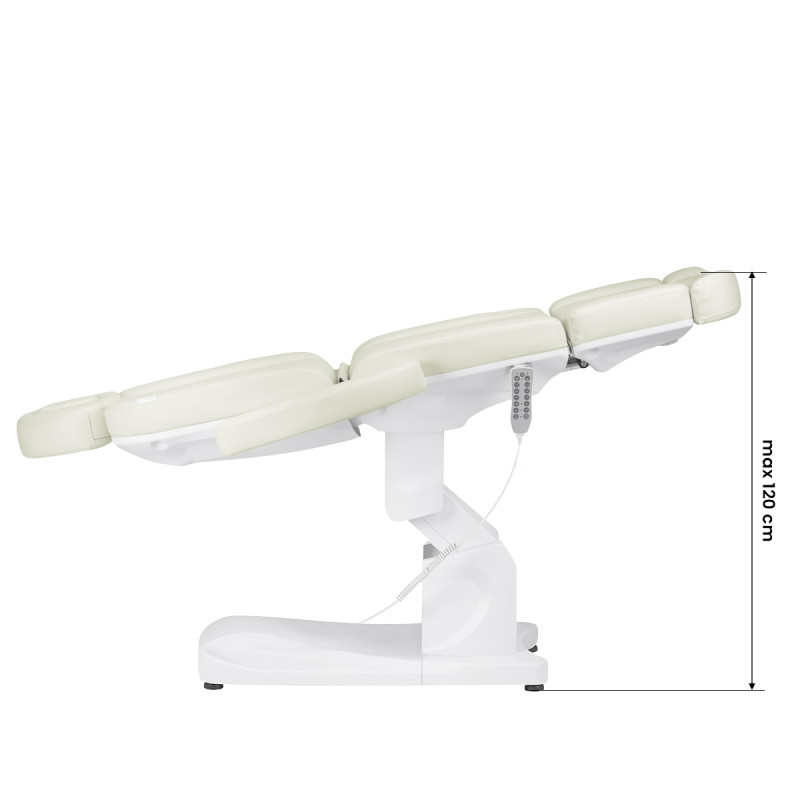 Electric cosmetic chair Azzurro 708a 4 motors white Heated
