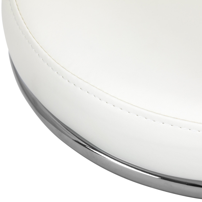 Cosmetic stool for pedicure 9266 white