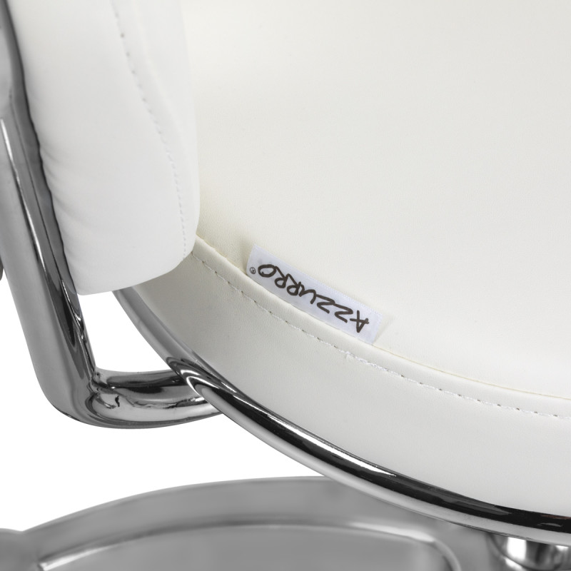 Cosmetic stool for pedicure 9266 white