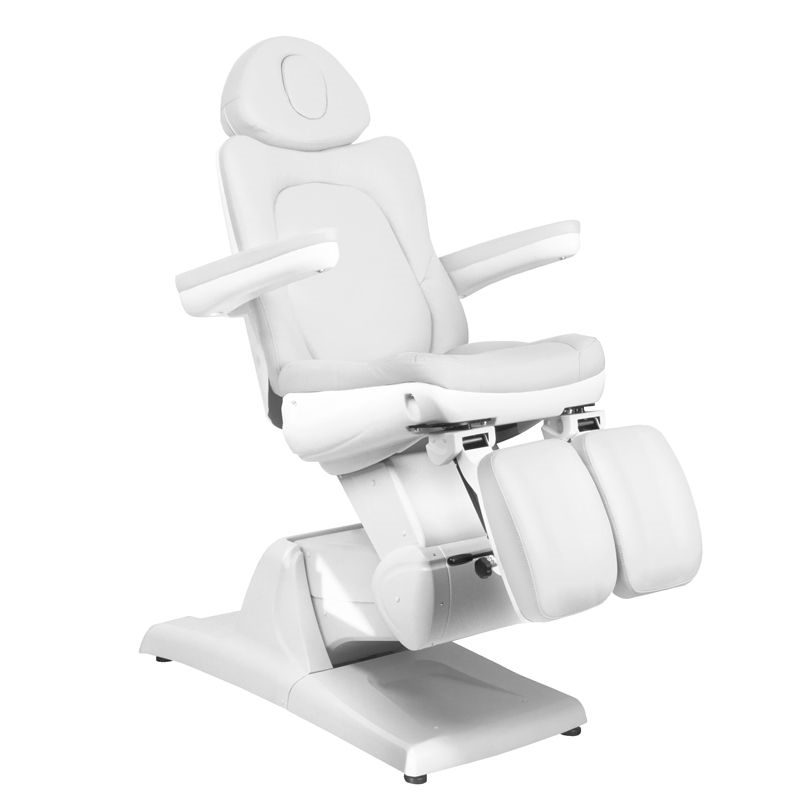 Electric cosmetic chair Azzurro 870s pedicure 3 motors white