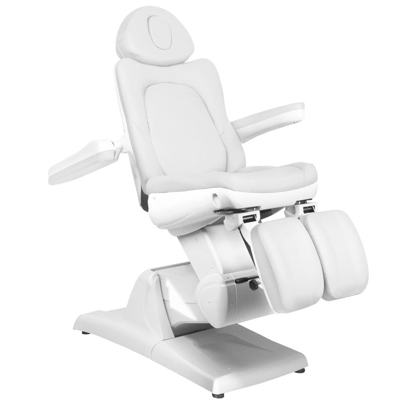 Electric cosmetic chair Azzurro 870s pedicure 3 motors white