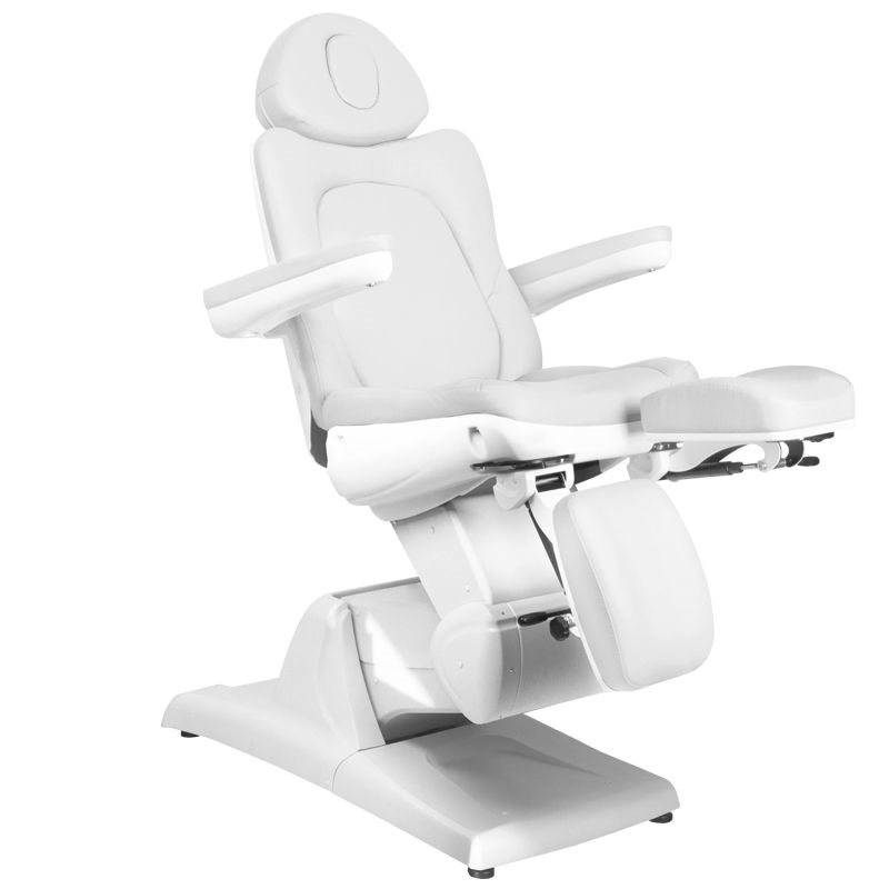Electric cosmetic chair Azzurro 870s pedicure 3 motors white