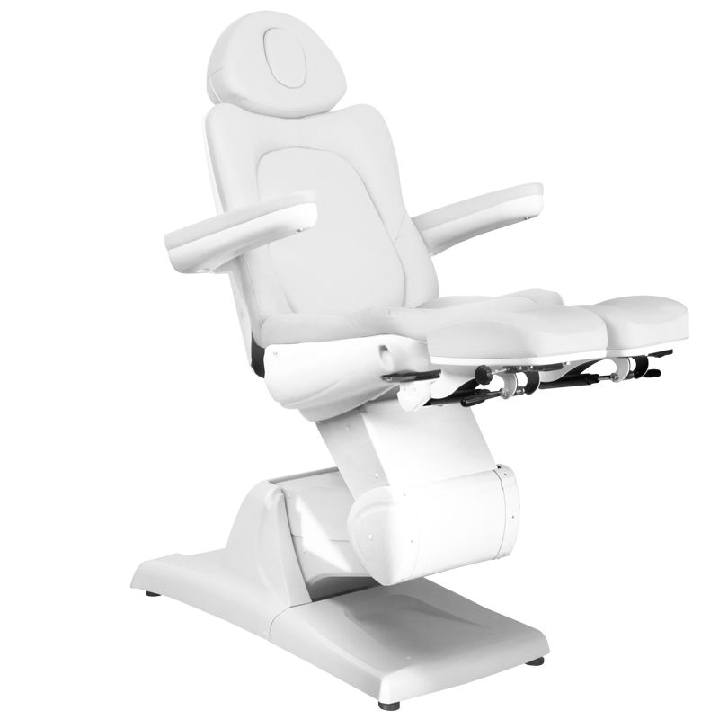 Electric cosmetic chair Azzurro 870s pedicure 3 motors white