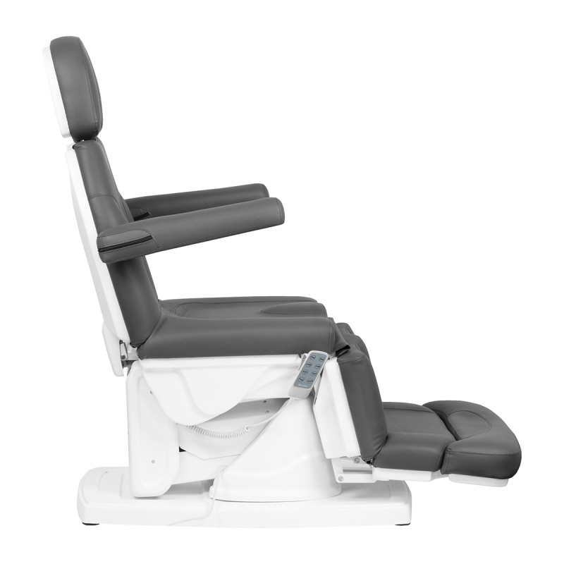 Kate electric podiatry chair, 4 actuators, gray