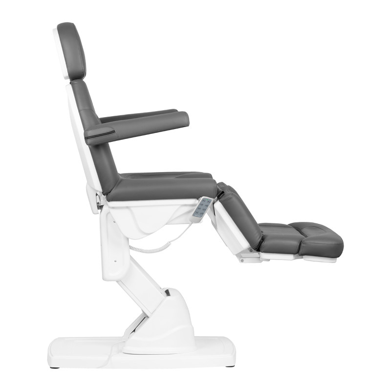 Kate electric podiatry chair, 4 actuators, gray