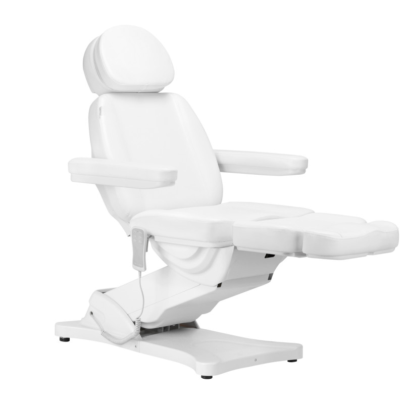 Electric cosmetic chair SILLON CLASSIC 3 motors white